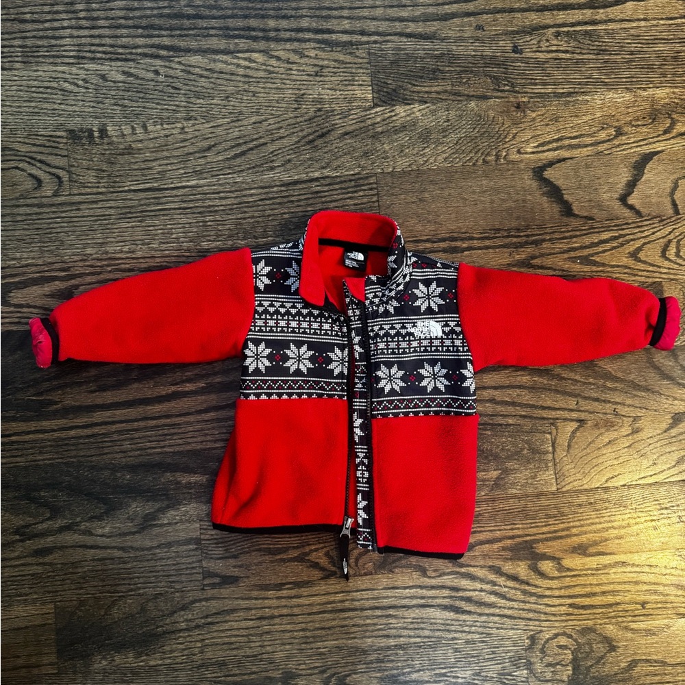 The North Face Red and Black Kids Jacket